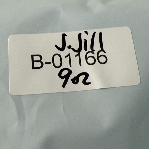 Pure J Jill Top Womens XS Blue Ikat Button Up Convertible Long Sleeve Tunic - Picture 8 of 8